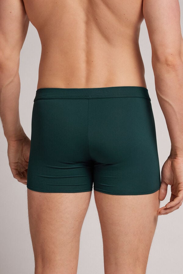 Intimissimi Microfiber Boxer Herren Dunkelgrün | IQS-963012