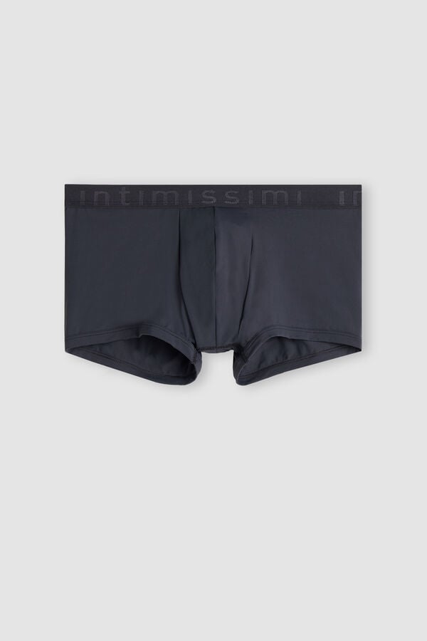 Intimissimi Microfiber Logo Kurze Hose Herren Grau | UXV-905631