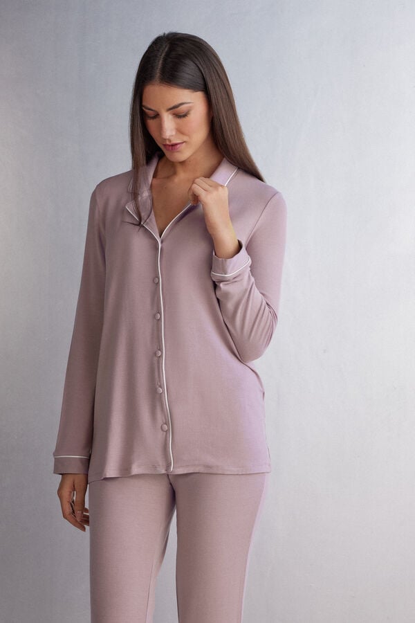 Intimissimi Micromodal Pyjama Damen Rosa | ZPM-934678