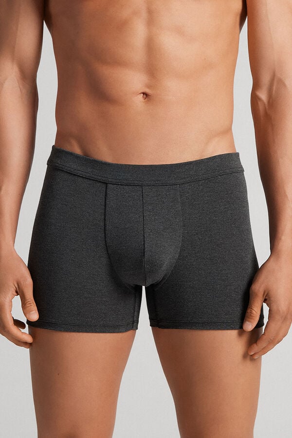 Intimissimi Modal And Silk Boxer Herren Dunkelgrau | MQT-194256