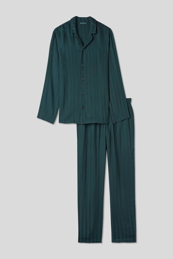 Intimissimi Modal Set Pyjama Herren Dunkelgrün | PQN-071436