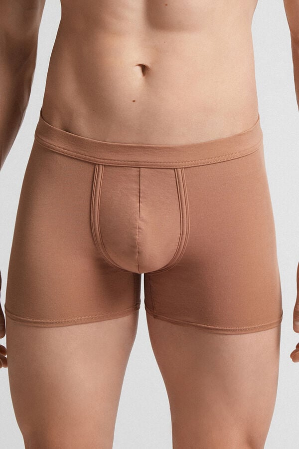 Intimissimi Natural Fresh Cotton Boxer Herren Beige | RXI-328541