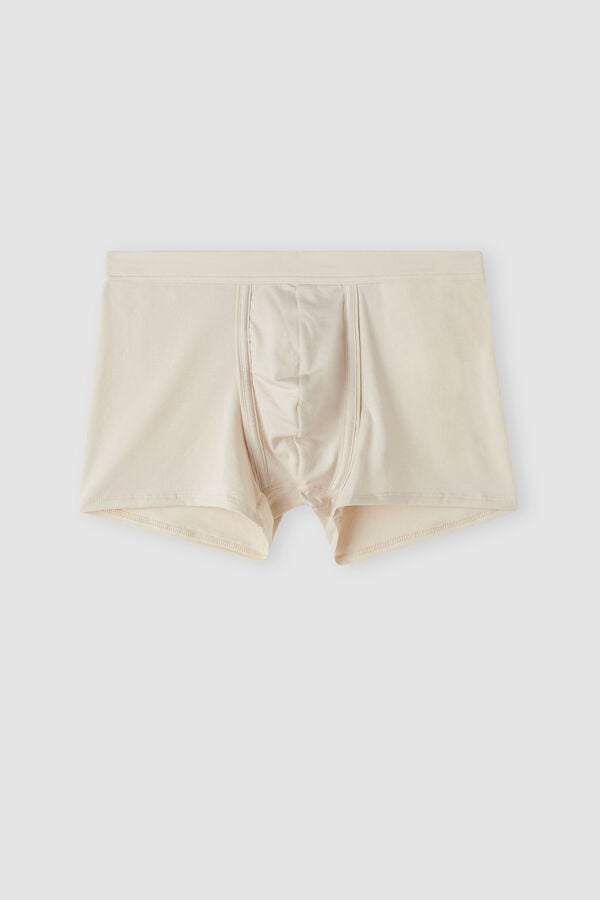 Intimissimi Natural Fresh Cotton Boxer Herren Beige | UJM-645891