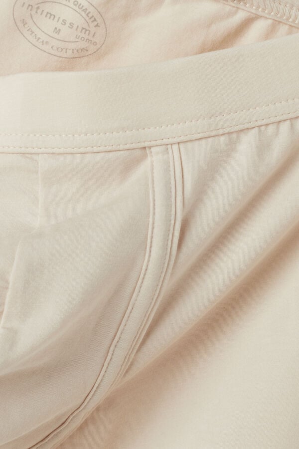 Intimissimi Natural Fresh Cotton Boxer Herren Beige | UJM-645891