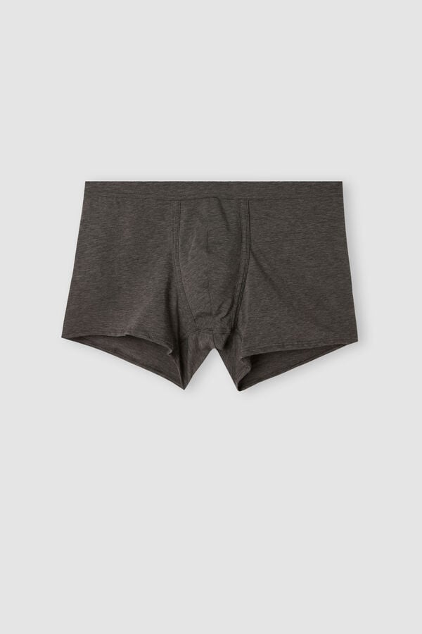 Intimissimi Natural Fresh Cotton Boxer Herren Tiefesgrau | NLI-028761