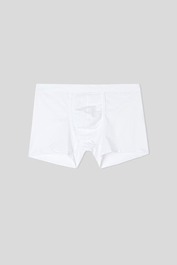 Intimissimi Natural Fresh Cotton Boxer Herren Weiß | IUR-310847