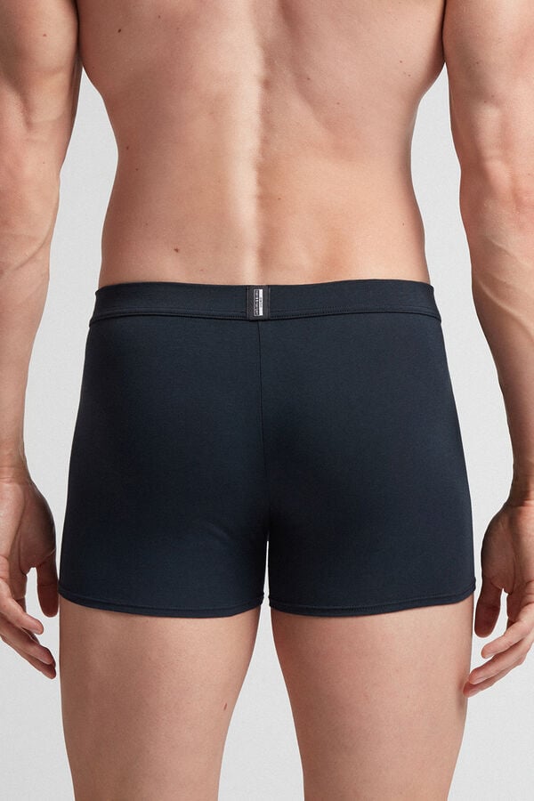 Intimissimi Natural Fresh Cotton Boxer Herren Schwarz | FKB-961048