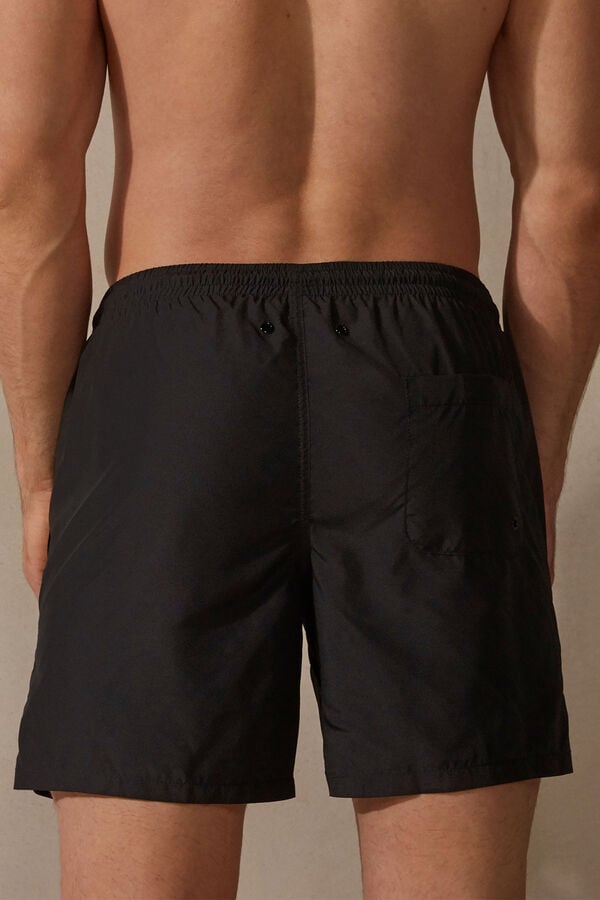 Intimissimi Plain Schwimmhose Herren Schwarz | QKW-923064