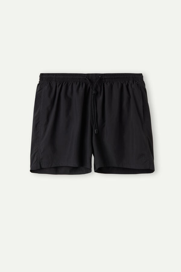 Intimissimi Plain Schwimmhose Herren Schwarz | QKW-923064