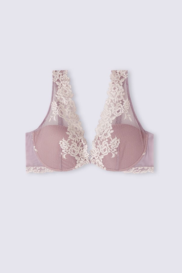 Intimissimi Pretty Flowers Elena Balconette BH Damen Weiß | STO-581269