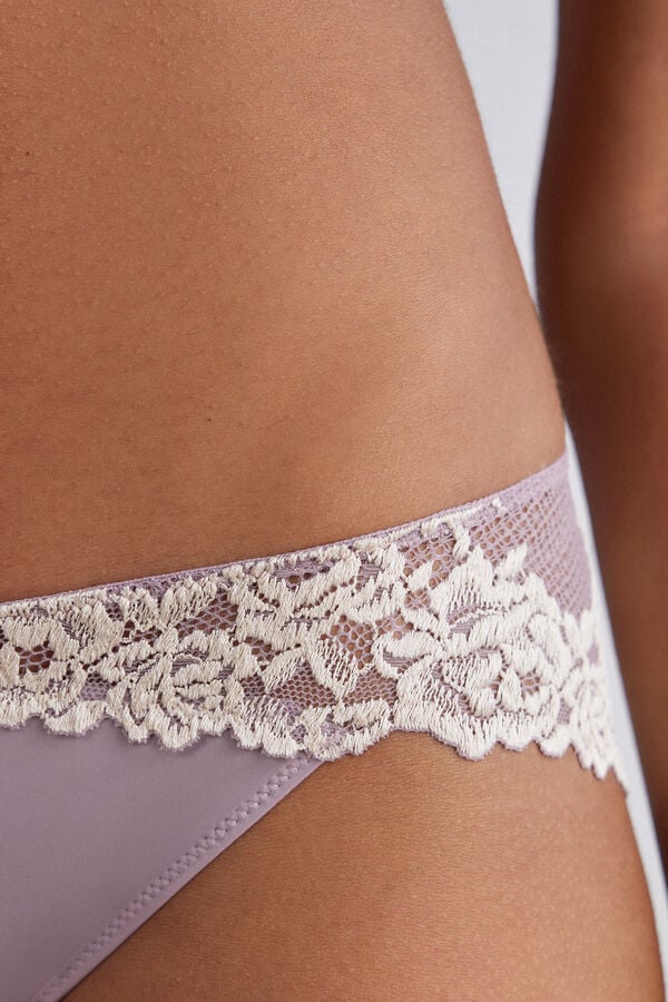 Intimissimi Pretty Flowers Höschen Damen Weiß | KRP-852461