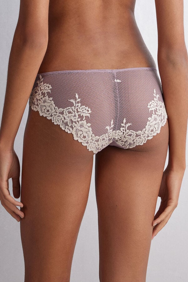 Intimissimi Pretty Flowers Höschen Damen Weiß | KRP-852461