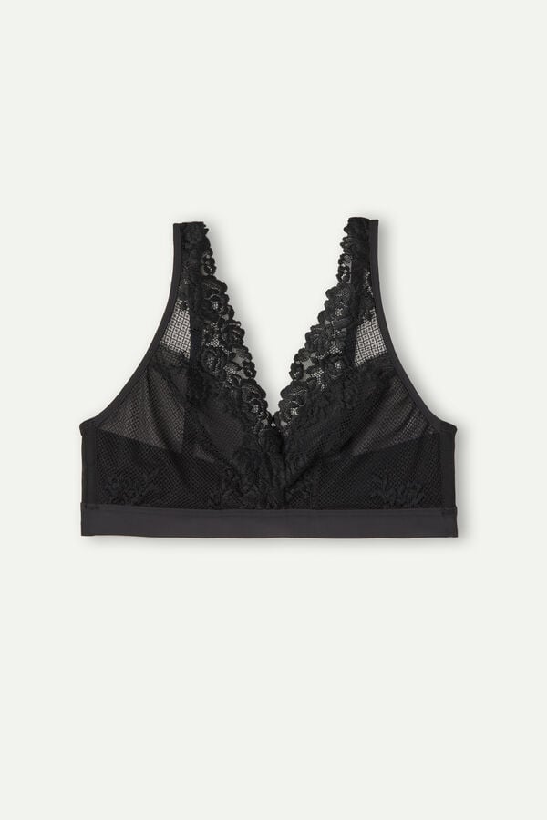 Intimissimi Pretty Flowers Lara Triangle BH Damen Schwarz | BAI-745683