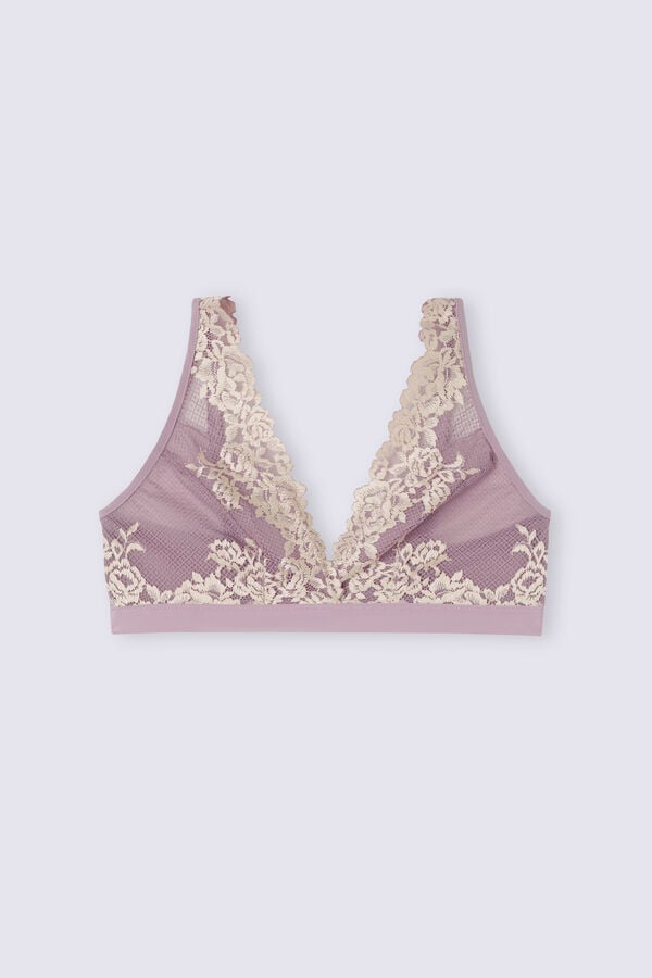 Intimissimi Pretty Flowers Lara Triangle BH Damen Weiß | MIG-495316