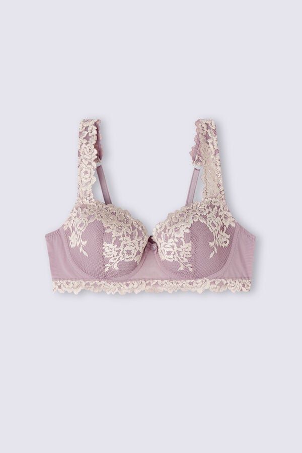 Intimissimi Pretty Flowers Sofia Balconette BH Damen Weiß | SKY-892671