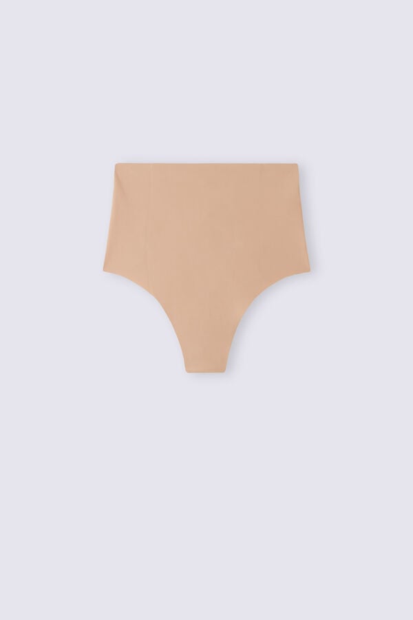 Intimissimi Raw-Cut Microfiber French Knickers Slip Damen Orange Beige | QCK-812639