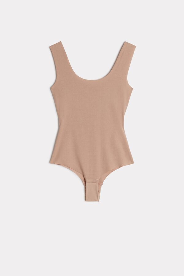 Intimissimi Raw Edge Cotton Body Damen Orange Beige | TGM-259136