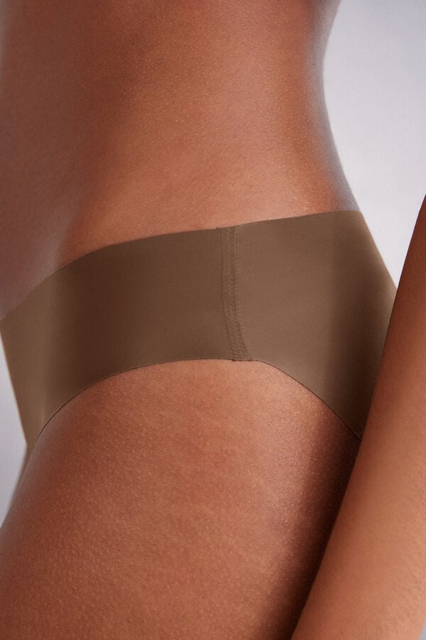 Intimissimi Seamless Microfiber Höschen Damen Dunkelbeige | YWN-072164