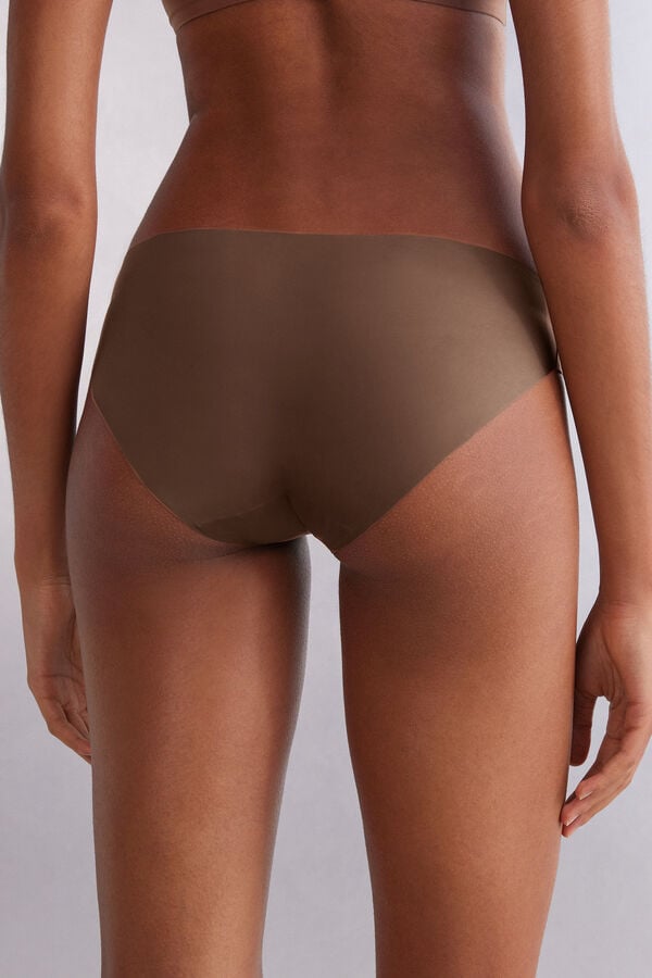 Intimissimi Seamless Microfiber Höschen Damen Dunkelbeige | YWN-072164