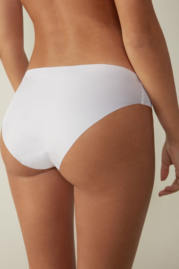 Intimissimi Seamless Microfiber Höschen Damen Weiß | PXK-108649