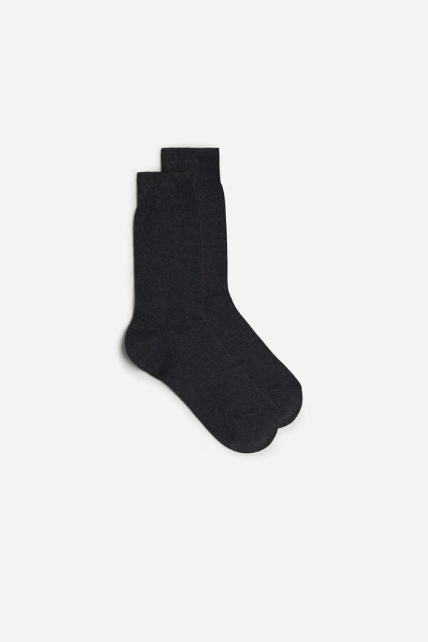 Intimissimi Short Warm Cotton Socken Herren Dunkelgrau | HRX-607418