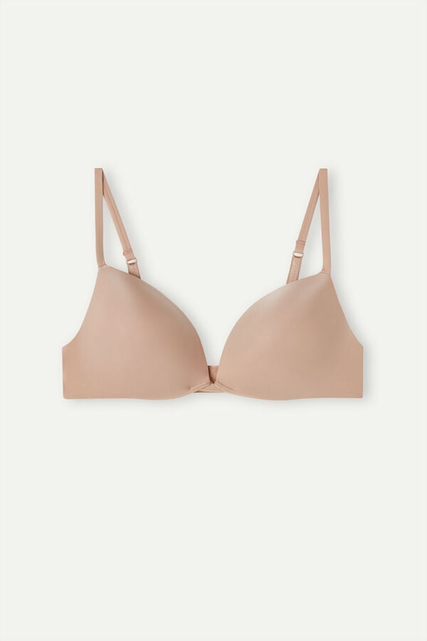 Intimissimi Silvia Push-Up Ultralight Microfiber BH Damen Orange Beige | GYM-067428