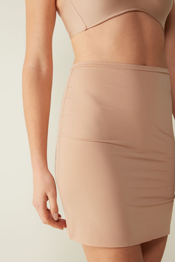 Intimissimi Skirt In Microfiber Rock Damen Orange Beige | KRS-241369