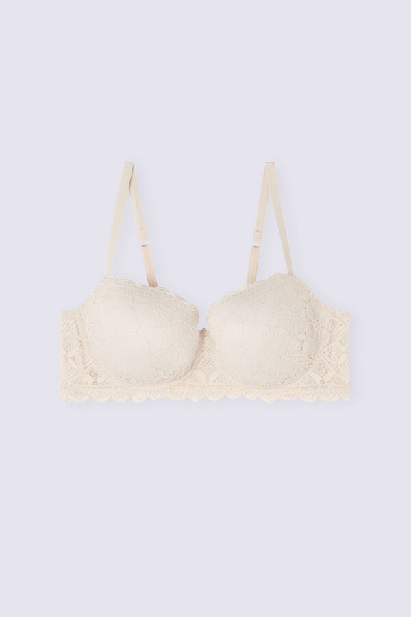 Intimissimi Sofia Balconette Lace BH Damen Weiß Rosa | PEC-861043