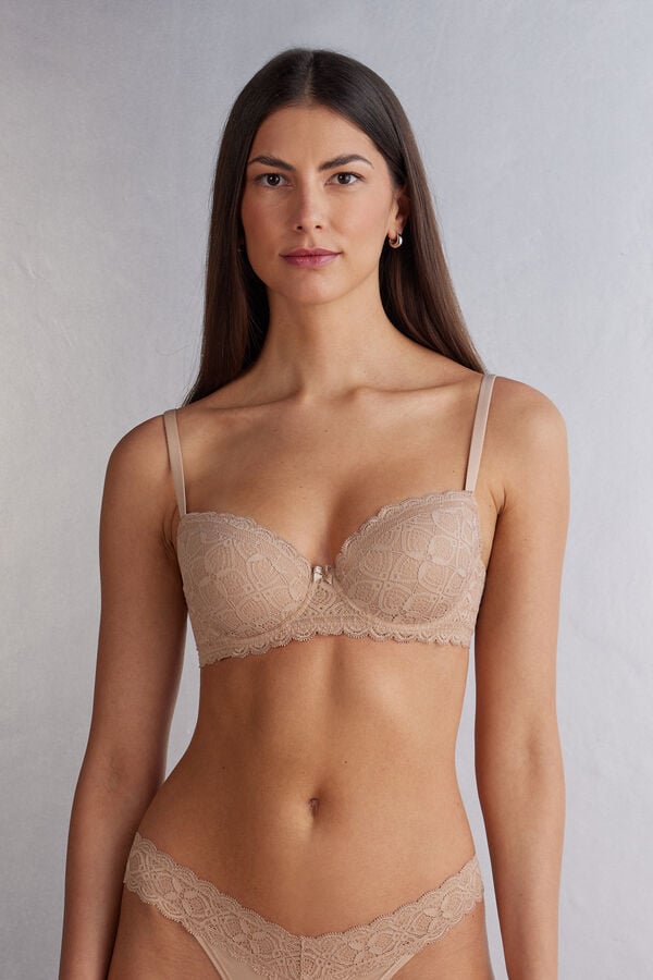 Intimissimi Sofia Balconette Lace BH Damen Orange Beige | BOG-017824