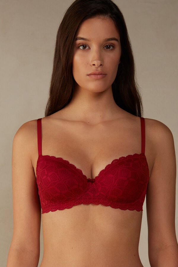 Intimissimi Sofia Balconette Lace BH Damen Rot | XKB-965173