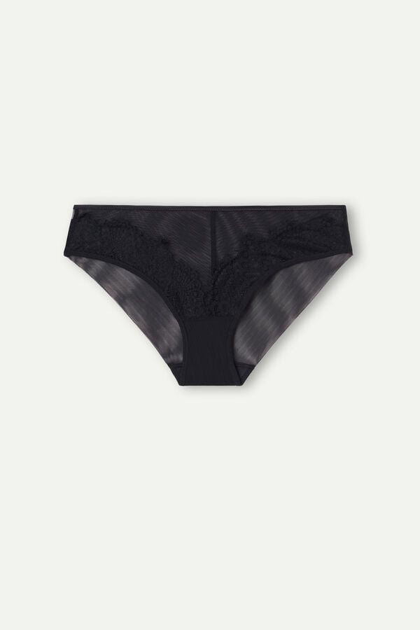 Intimissimi Stunning Beauty Höschen Damen Schwarz | TLH-019537