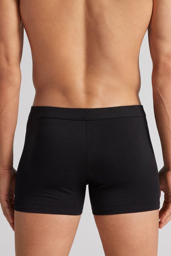 Intimissimi Superior Cotton Boxer Herren Schwarz | DNR-492085