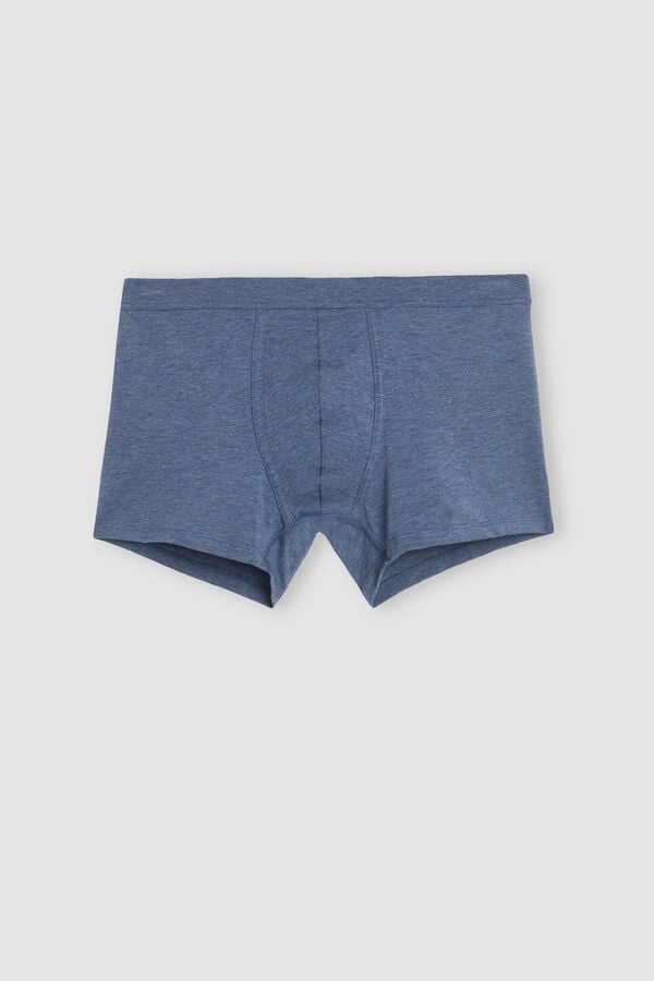 Intimissimi Superior Cotton Boxer Herren Blau | PON-198032