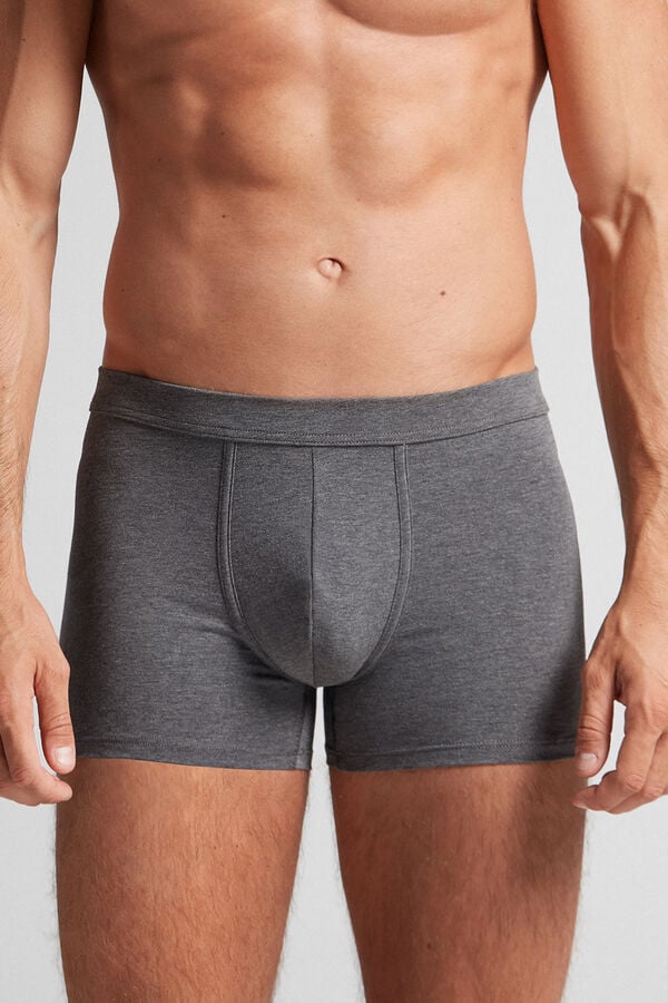 Intimissimi Superior Cotton Boxer Herren Tiefesgrau | KIM-871623