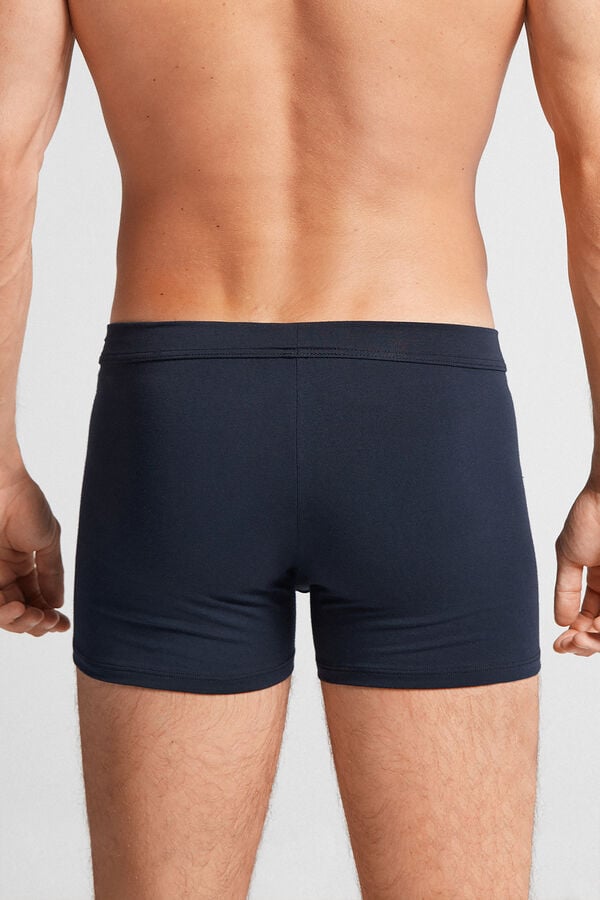 Intimissimi Superior Cotton Boxer Herren Schwarz | GXE-379451