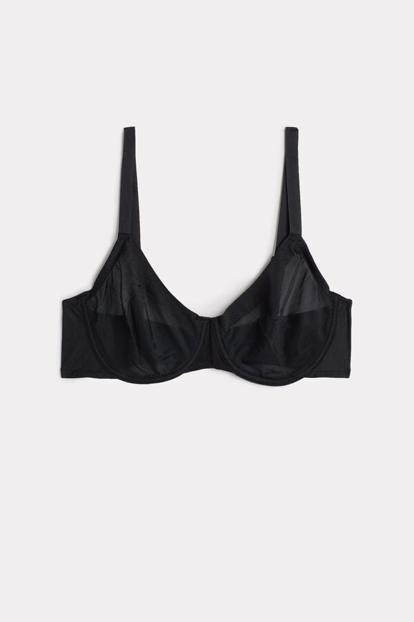 Intimissimi Sveva Invisible Touch Balconette BH Damen Schwarz | DVE-320741