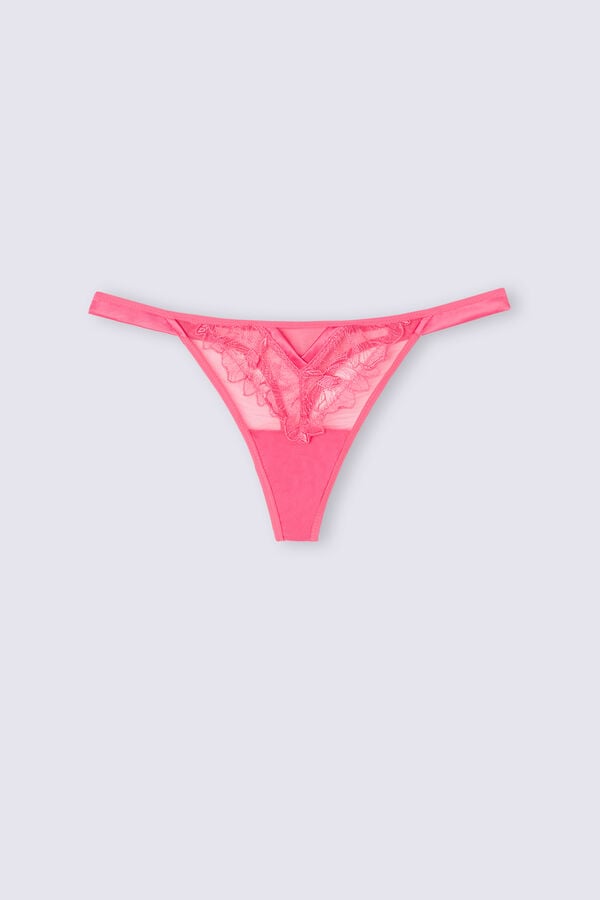 Intimissimi Sweet Like Sugar String Tanga Damen Rosa | SCO-432567