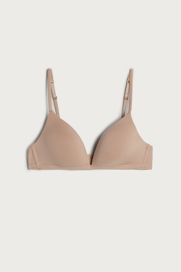 Intimissimi Tiziana Microfiber Triangle BH Damen Orange Beige | WGL-739415