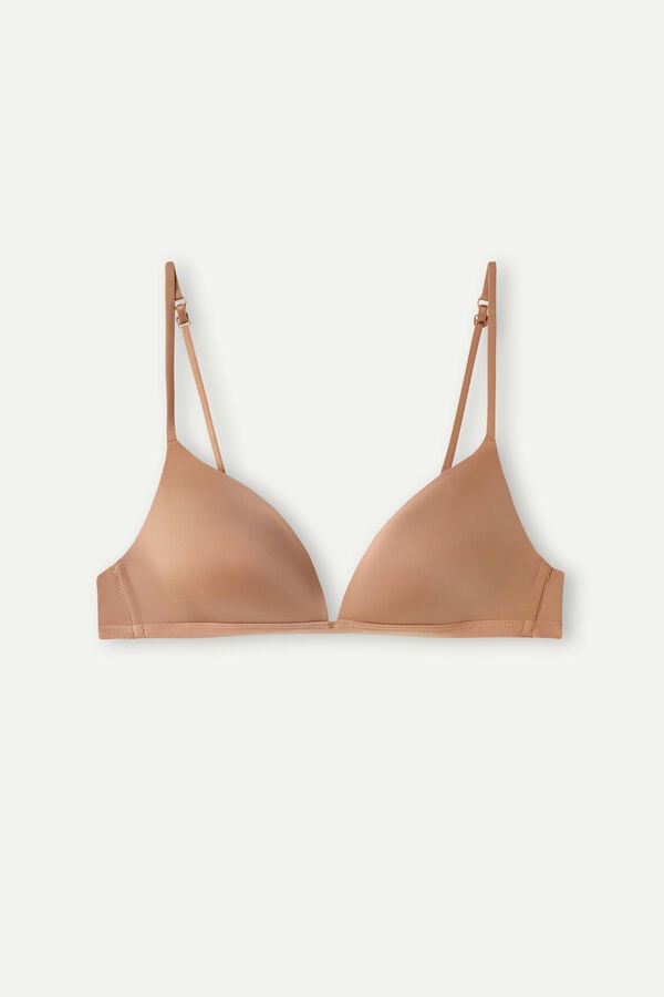 Intimissimi Tiziana Triangle Ultralight Microfiber BH Damen Beige | ALV-091358