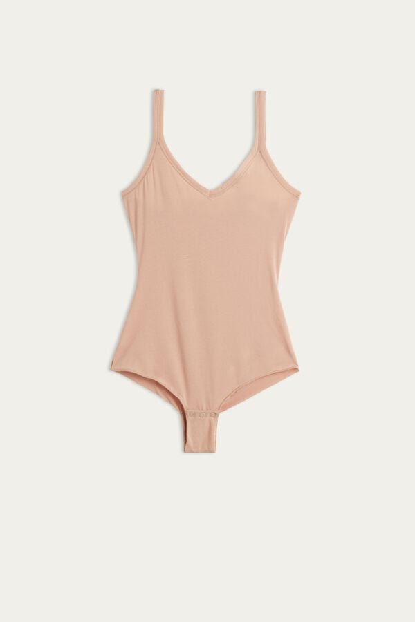 Intimissimi Ultralight Cotton Body Damen Orange Beige | INZ-795031