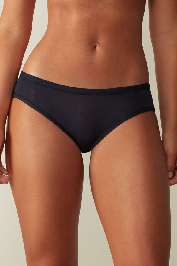 Intimissimi Ultralight Cotton Höschen Damen Blau | IKP-148957