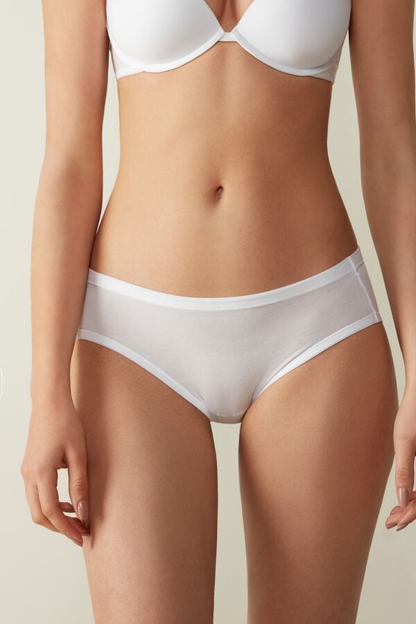 Intimissimi Ultralight Cotton Höschen Damen Weiß | EUB-075612