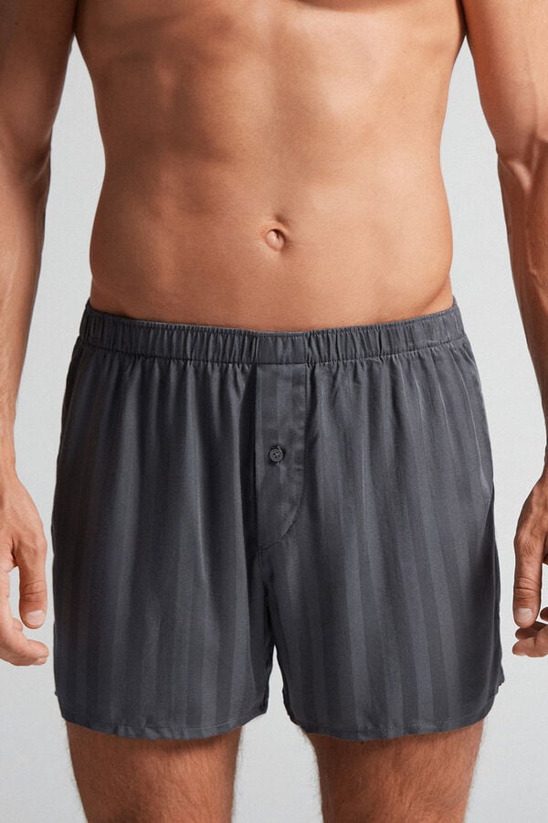 Intimissimi Woven Modal Boxer Herren Grau | LNH-249617