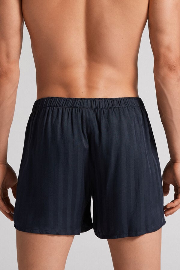 Intimissimi Woven Modal Boxer Herren Schwarz | IOA-763958