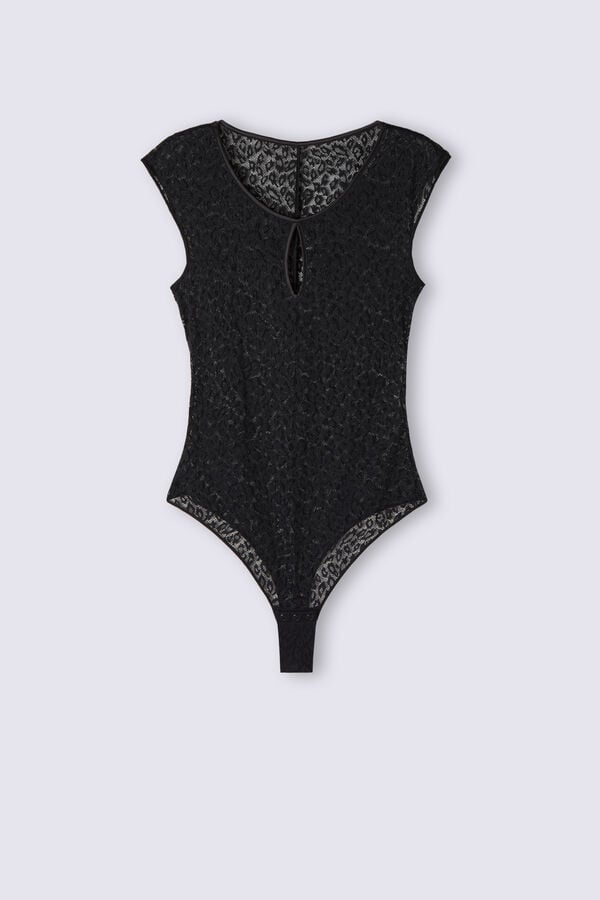 Intimissimi Your Wild Side Lace Body Damen Schwarz | EYX-895614